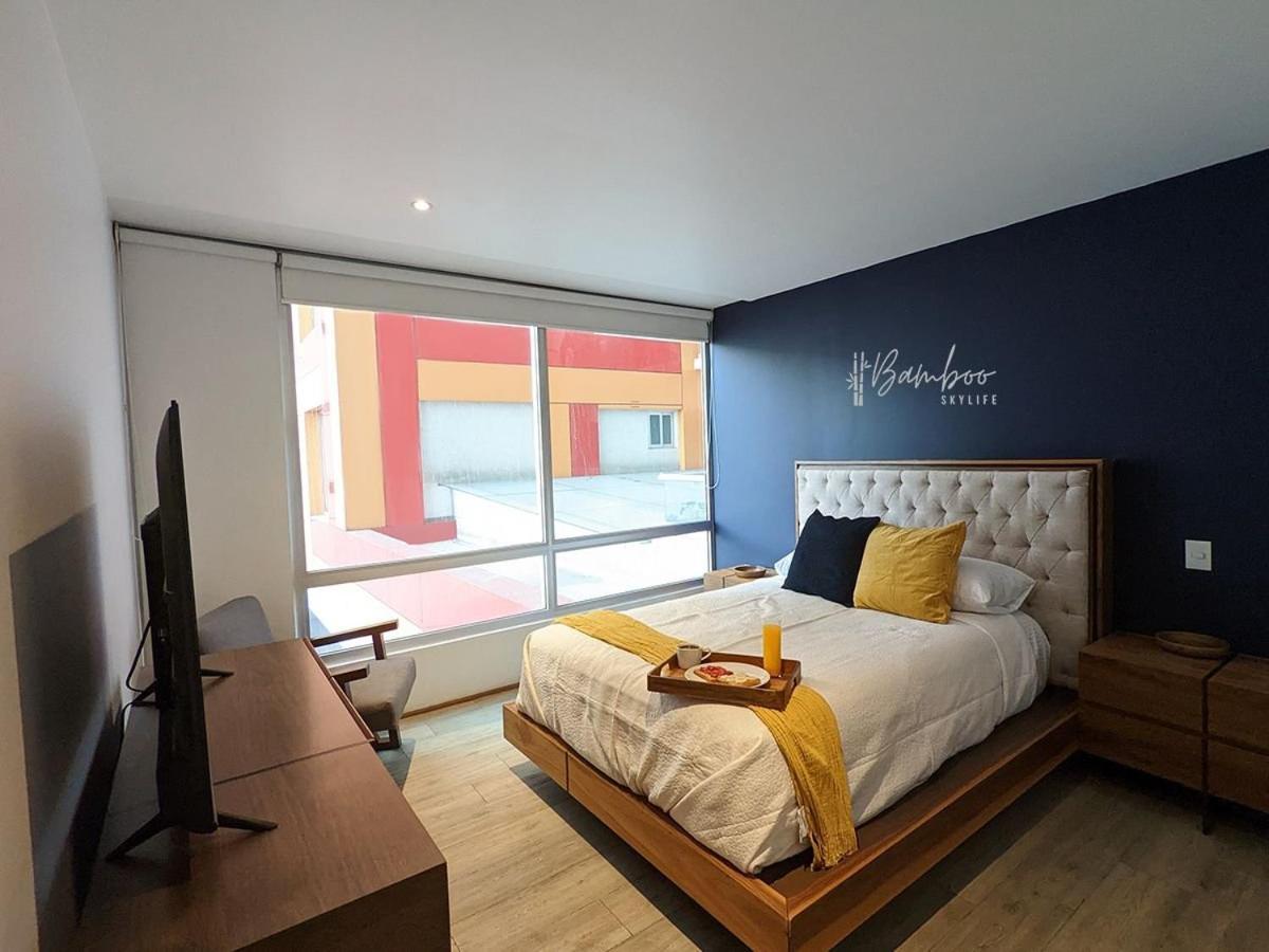 Luxury Condo Santa Fe Cosmocrat By Bamboo Skylife Mexico City Ngoại thất bức ảnh